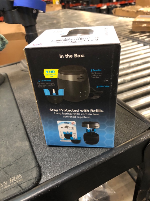 Photo 1 of Thermacell Mosquito Repeller E-Series Rechargeable with 20' Mosquito Protection Zone; Up to 9-Hr Battery Life; Includes 12-Hr Refill; Flame or Scent; DEET-Free Bug Spray Alternative