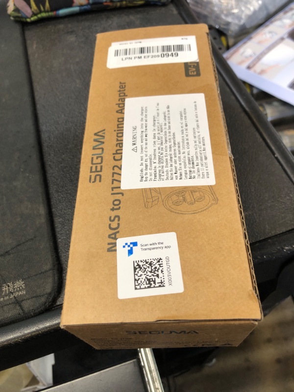 Photo 1 of EV Charger Adapter for Tesla to J1772, Up to 60A 250V, IP65, NACS to J1772 Adapter, J1772 EV Charging Adapter Compatible with Tesla Wall Connector/Tesla Destination/Mobile Charger (for J1772 EVs Only)