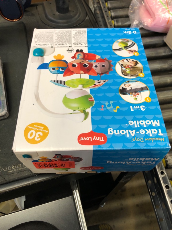 Photo 1 of Tiny Love Meadow Days Baby Mobile for Crib, Newborn Baby Toys, Portable Mobile