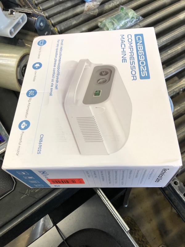 Photo 1 of Nebulizer Machine for Adults &Kids - Portable Nebulizer Machine for Breathing with Mouthpiece and Mask, Desktop Compressor Nebulizer & Jet Nebulizers Hailie Sensor NF0109