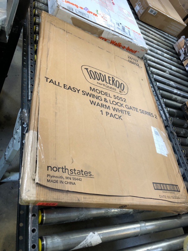 Photo 1 of TODDLEROO MODEL 5052 TALL EASY SWING AND LOCK GATE SERIES 2 WARM WHITE 