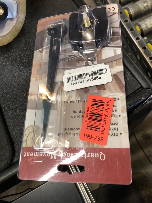 Photo 1 of Hicarer Clock Movement Mechanism High Torque Long Shaft Clock Replacement Wall Mechanism Hands Quartzs DIY Repair Parts Motor Replacement with 2 Pairs of Hands