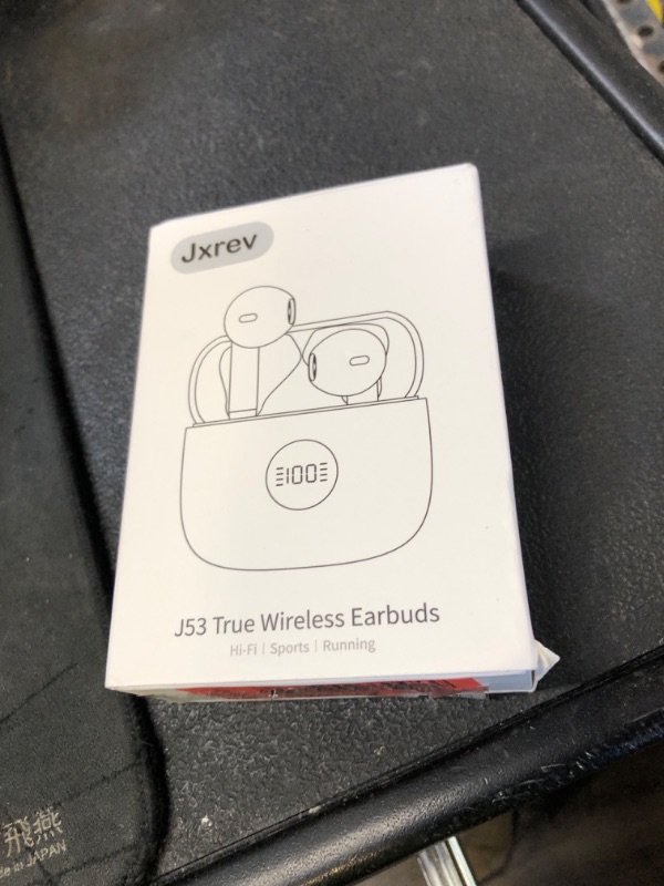 Photo 1 of Wireless Earbuds, Bluetooth 5.4 Headphones HiFi Stereo, in Ear Earphones with 4 ENC Noise Cancelling Mics, 40H Playback Ear Buds with Mini Case, IP7 Waterproof Headset with LED Display for Android iOS