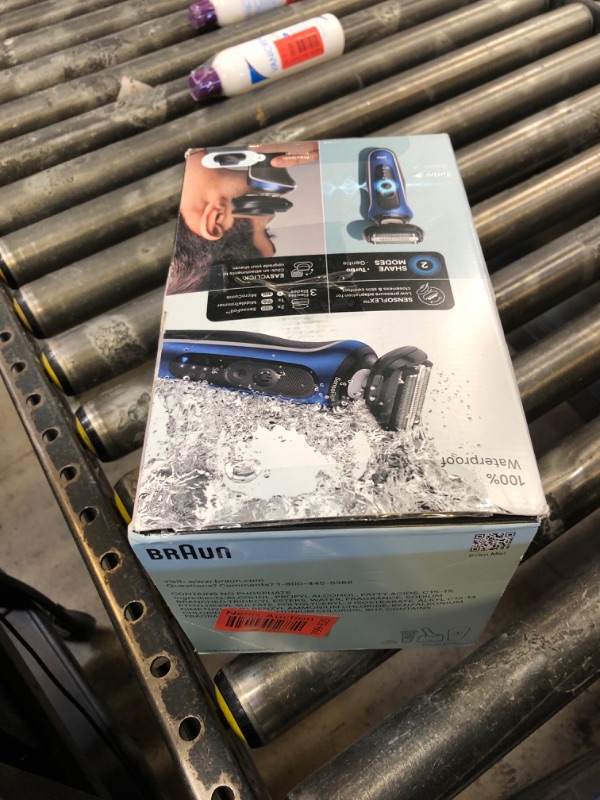Photo 1 of Braun Electric Shaver for Men, Series 6 6172cc, Wet & Dry Shave, Shaving Kit with SmartCare Center and Precision Trimmer