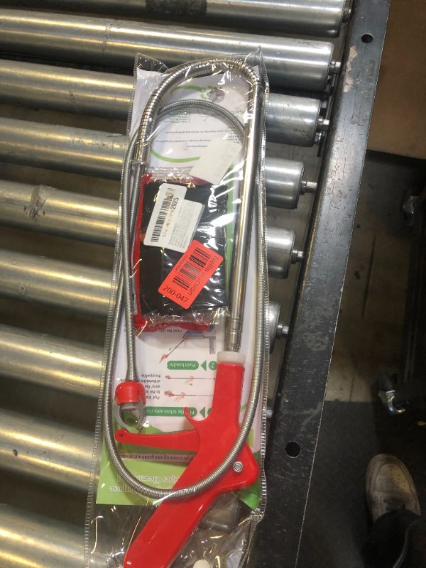 Photo 1 of 69"Toilet Snake Clog Remover,Toilet Auger Grabber Tool?Plumbing Snake for Toilet,With 4 Claws Bendable Hose Pickup Reaching Assist Tool for Grabbing Objects Blocked in Toilet Pipes and Drainage Drains
