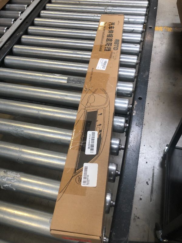 Photo 1 of BBTO 2 Pcs Automatic Retractable Car Sunshade - Windshield Sun Shade for Car Window Shades - UV and Heat Protection - Foldable Front Window Sunshade - Automotive Accessories