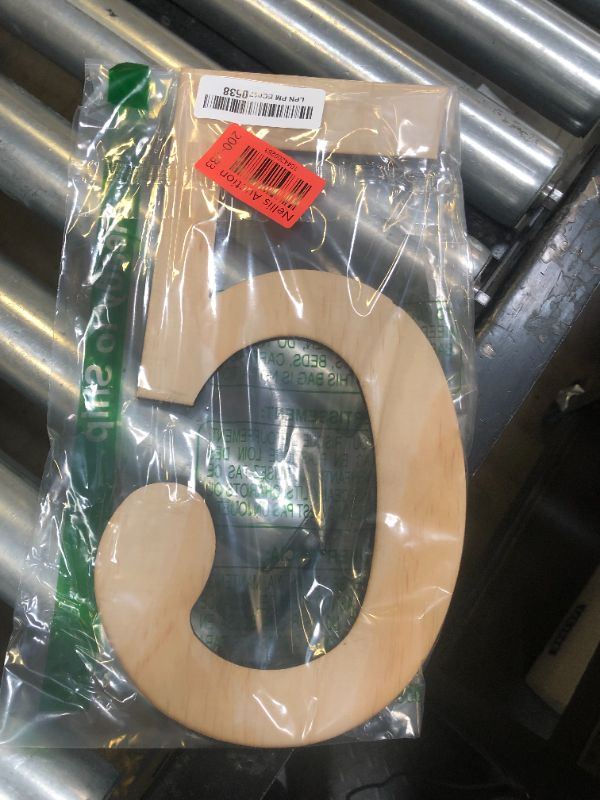 Photo 1 of Large Wooden Numbers 12 Inch Paintable Wood Number 5 for Wall Decor, 1/5 Inch Thick Wooden Number Shape Cutouts for DIY Crafts Project Unfinished Wood Birthday Wedding Party Home Decoration