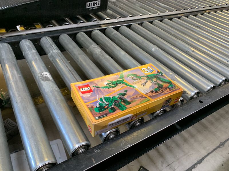Photo 1 of LEGO Creator 3 in 1 Mighty Dinosaur Toy, Transforms from T. rex to Triceratops to Pterodactyl Dinosaur Figures, Great Gift for 7-12 Year Old Boys & Girls, 31058