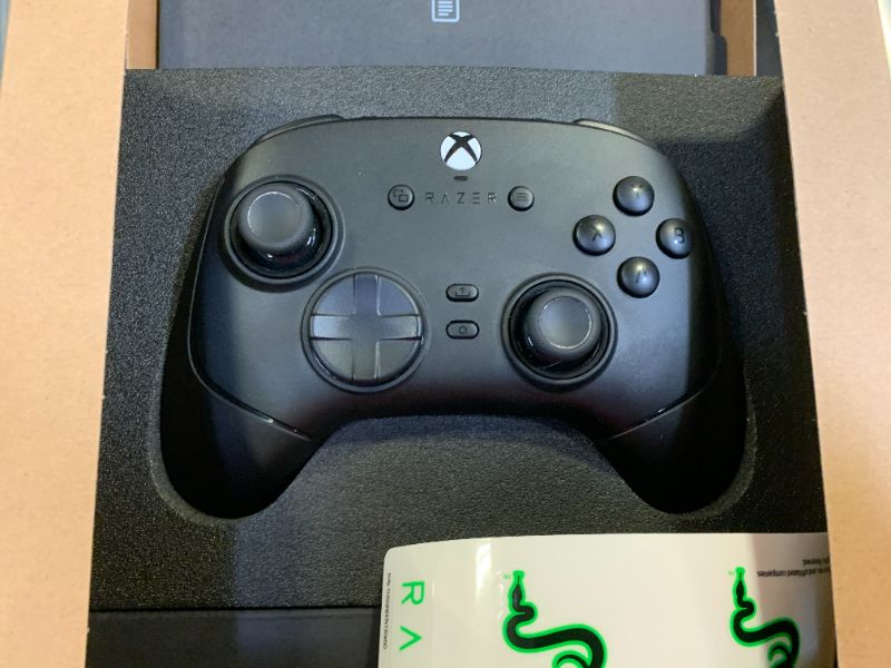 Photo 1 of Razer Wolverine V3 Tournament Edition Wired Gaming Controller: Licensed for Xbox Series X|S, Xbox One, Windows PC - 6 Remappable Buttons - Fast Triggers - USB-C Cable - Wired Tournament Mode - Black