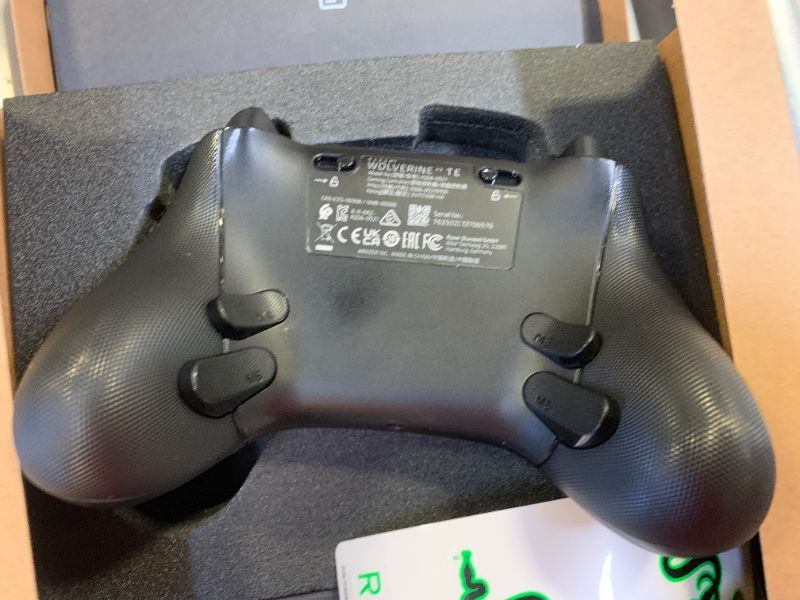 Photo 1 of Razer Wolverine V3 Tournament Edition Wired Gaming Controller: Licensed for Xbox Series X|S, Xbox One, Windows PC - 6 Remappable Buttons - Fast Triggers - USB-C Cable - Wired Tournament Mode - Black