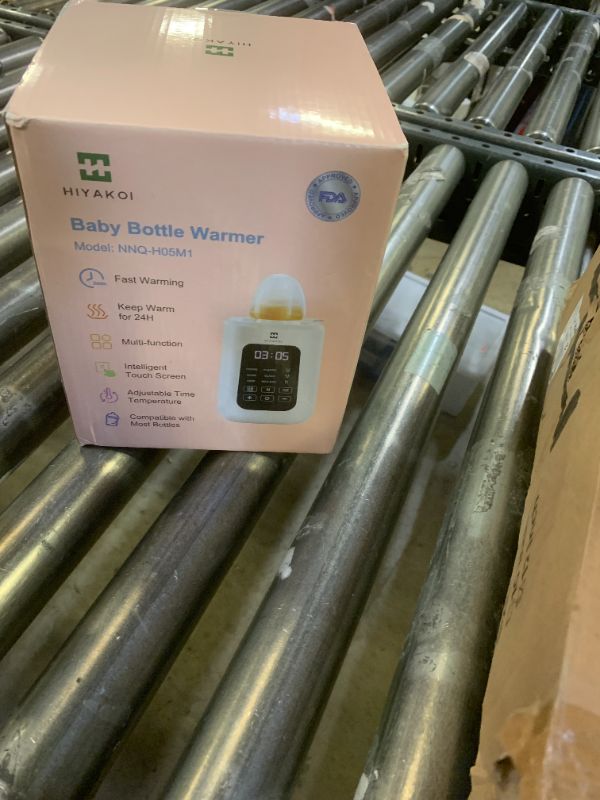 Photo 1 of Bottle Warmer, HIYAKOI Baby Bottle Warmer for Breastmilk or Formula, Water Bath Technology with Accurate Temperature Control, Automatic Shut-Off, Bottle Warmer for All Bottles