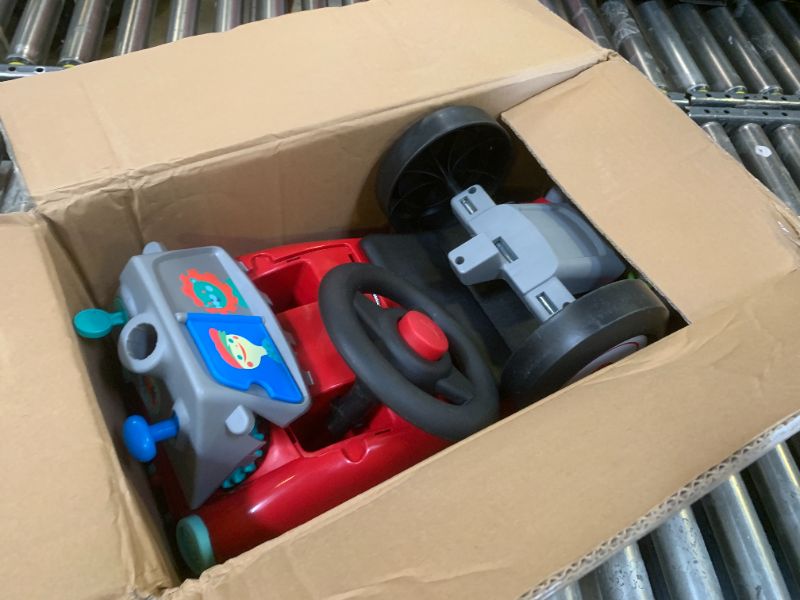 Photo 1 of Toddler Car Ride On, Toddler Toys for Ages 1-3, Baby Toys, Radio Flyer Busy Buggy, Red, Sit to Stand Ride On