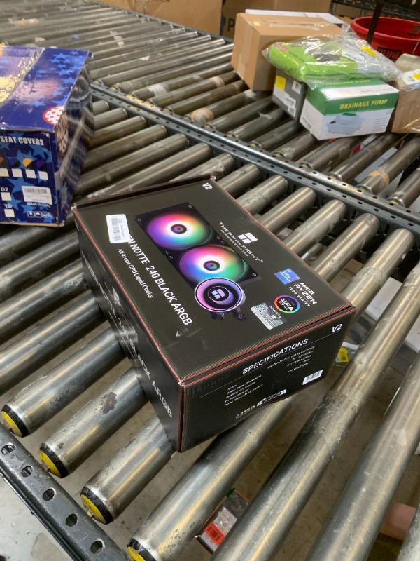 Photo 1 of Thermalright Frozen Notte 240 Black ARGB V2 Water Cooling CPU Cooler, 240 Black CPU Cooler Specifications, Double PWM Fans, S-FDB Bearings, Suitable for AMD/AM4 AM5,Intel LGA 1700/1150/1151/1200/2011