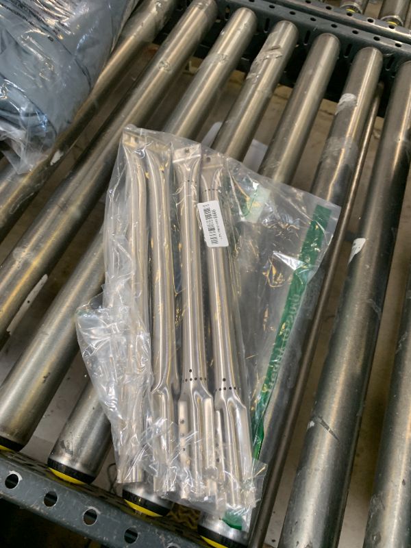 Photo 1 of YIHAM BBQ Grill Tube Burner Replacement Parts for Master Forge 1010037, 1010048, Kenmore Sears 415.16106210, 415.16107110,12216134110 Charbroil 463411512, 14 7/8 inch, Stainless Steel, Set of 4, KB841