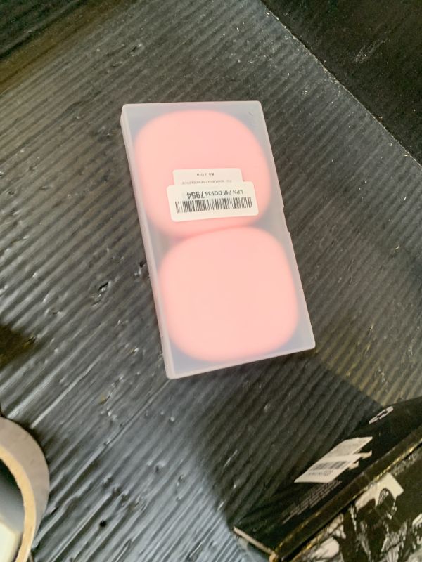 Photo 1 of Silicone Case Cover for AirPods Max Headphones, Ear Pad Case Cover/Ear Cups Cover/Headband Cover for AirPods Max (USB-C/Lightning)(2024/2020),Accessories Silicone Protector for Apple AirPods Max, Pink