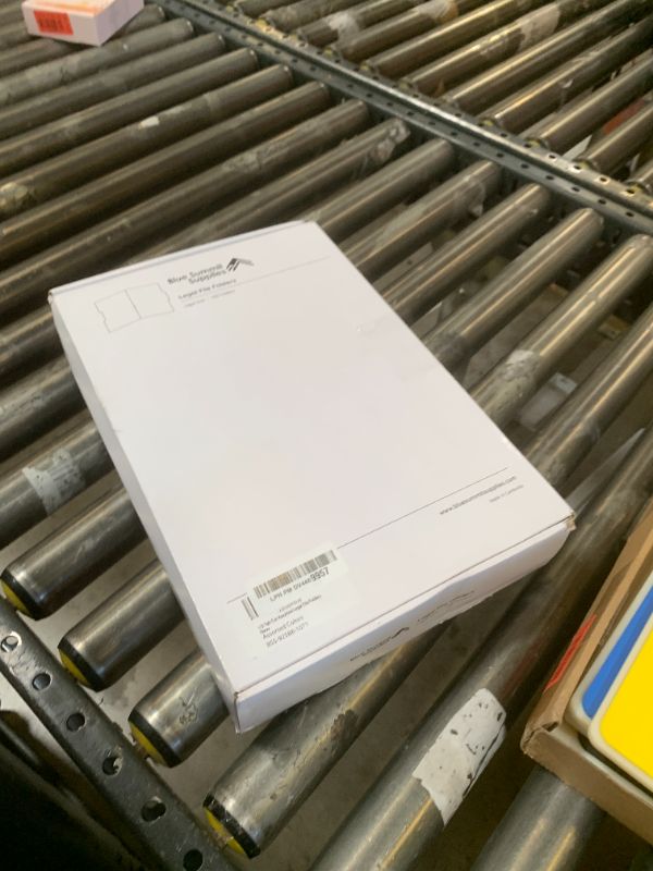 Photo 1 of Blue Summit Supplies Colored File Folders Legal Size, 1/3 Cut Tab, Great for Organizing and Easy File Storage, 100 Per Box