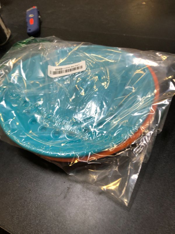 Photo 1 of Durable Big Dog Toys - Flying Discs for Aggressive Chewers, Large, Medium & Small Dogs - Outdoor, Soft Rubber Gliding Discs