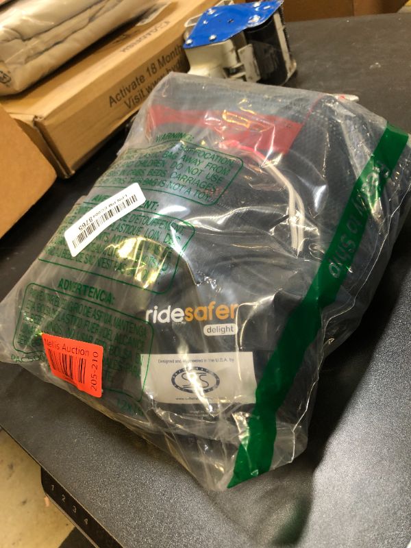 Photo 1 of RideSafer - Extra Small Black, Lightweight, Compact, Portable Car Seat - Perfect for Travel and Everyday Child Safety