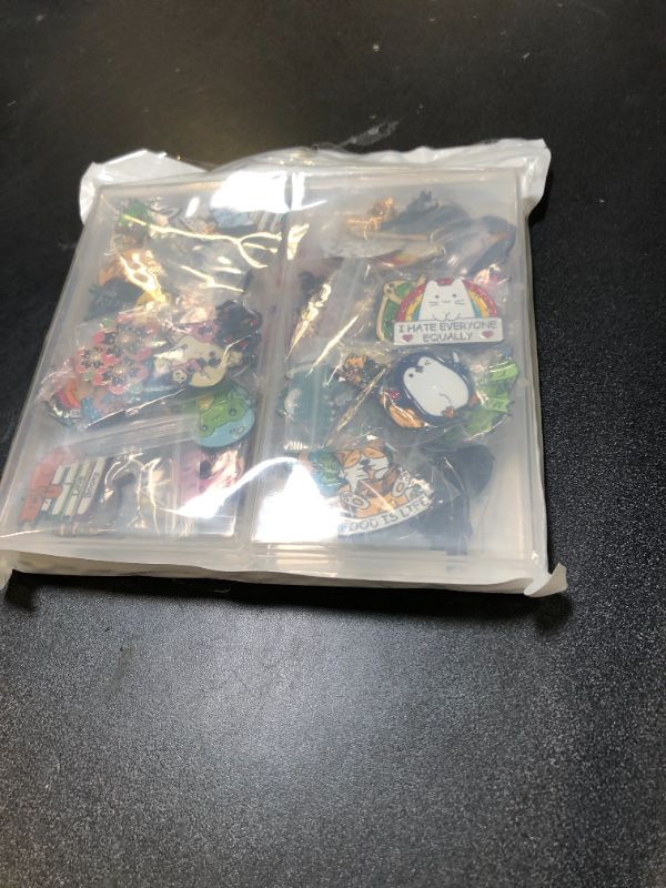 Photo 1 of SINCCO 40 PCS Cute Enamel Pins Bulk, Funny Backpack Pins Aesthetic Lapel Badge Pins Set Assorted Enamel Brooch Pins for Backpacks, Hats, Bags, Landyards