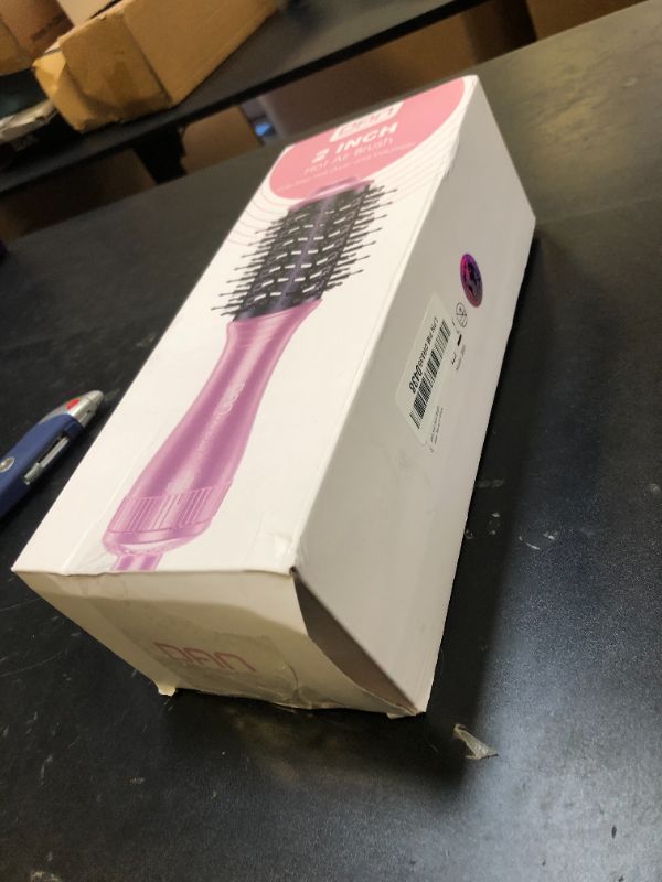 Photo 1 of DAN Technology Dual Voltage Hair Dryer Brush,Travel Brush Hair Dryer,Small Blow Dryer Brush,one Step Hair Dryer and volumizer for Women