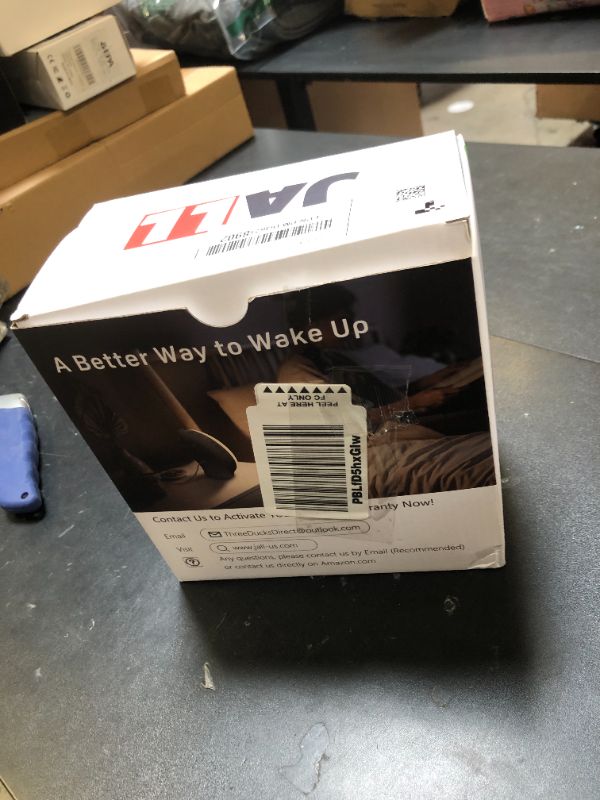 Photo 1 of Wake Up Light Sunrise Alarm Clock for Kids, Heavy Sleepers, Bedroom, with Sunrise Simulation, Sleep Aid, Dual Alarms, FM Radio, Snooze, Nightlight, Daylight, 7 Colors, 7 Natural Sounds, Ideal for Gift