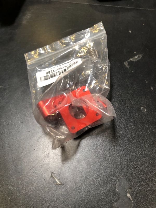 Photo 1 of Redrex Dual Gear Ender 3 Extruder with Two Washers Metal Drive Feeder Upgrade Kit Compatible with Creality Ender 3 V2 Pro,Ender 3 Neo Series,CR10 3D Printer TPU Filament Supported(Motor Shaft>20mm)