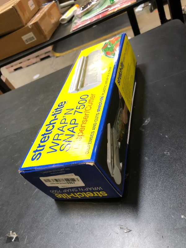 Photo 1 of Stretch-Tite Wrap'n Snap 7500 Dispenser, Easy Refill and Cutter for Plastic Wrap