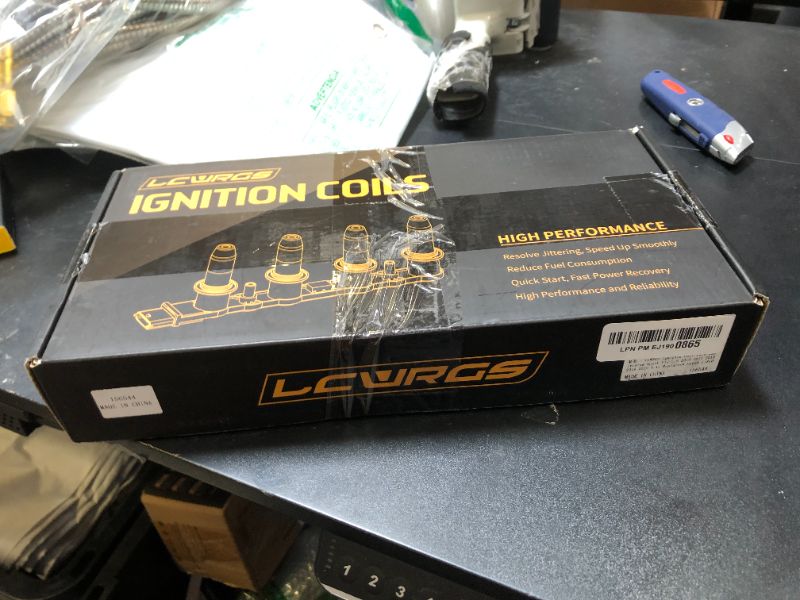 Photo 1 of Ignition Coil Pack and Spark Plugs Fits for 1.4 Turbo Chevy Cruze Sonic Trax Volt Buick Encore Ca-dillac ELR 2011 2012 2013 2014 2015 2016 2017 2018 2019 2020 Coils Spark Plugs UF669 D521C 55577898