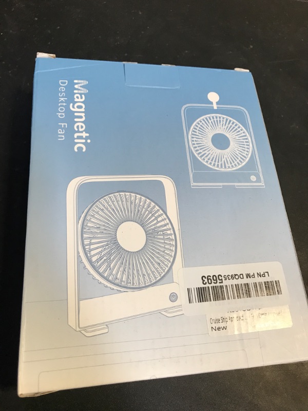 Photo 1 of Nordmoose Cruise Ship Approved Fan - Magnetically Sticks on Cabin Ceilings and Walls - Powerful 3-Gear, Ship Cabin Approved - The Original Portable Cruise Fan 2025