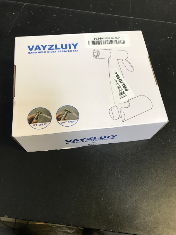 Photo 1 of Vayzluiy Handheld Toilet Bidet Sprayer for Toilet-Adjustable Water Pressure Control with Bidet Hose for Feminine Wash, Stainless Steel Brushed Nickel Cloth Diaper for Baby Wash (Stainless Steel, 1)