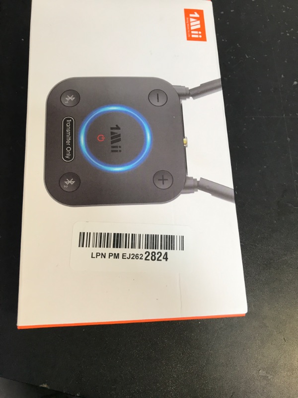 Photo 1 of 1Mii B06TX Bluetooth 5.2 Transmitter for TV to Wireless Headphone/Speaker, Bluetooth Adapter for TV w/Volume Control, AUX/RCA/Optical/Coaxial Audio Inputs, Plug n Play, aptX Low Latency & HD