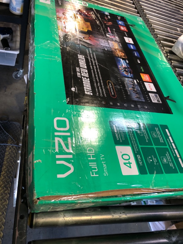 Photo 1 of VIZIO 40-inch Full HD 1080p Smart TV with DTS Virtual: X, Alexa Compatibility, Google Cast Built-in, Bluetooth Headphone Capable, (VFD40M-08 New)