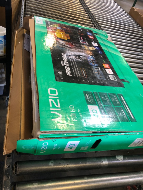 Photo 1 of VIZIO 40-inch Full HD 1080p Smart TV with DTS Virtual: X, Alexa Compatibility, Google Cast Built-in, Bluetooth Headphone Capable, (VFD40M-08 New)
