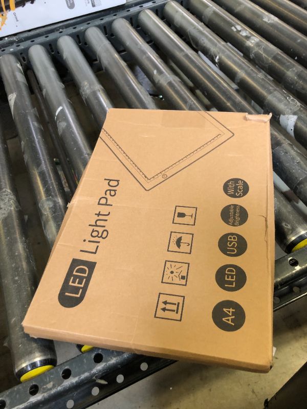 Photo 1 of Slide Viewer Light Pad for Slides and Film Negative Scanning, Ultra-Thin A4 Size Magnetic Backlight with 3 Brightness Levels, USB Powered