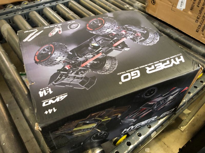 Photo 1 of HYPER GO 14210 H14BM V3 1/14 Brushless RC Cars for Adults Fast 50 mph, RC Trucks 4X4 Offroad Waterproof, Electric Powered High Speed RC Car, Fast Extreme RC Truggy with 3S Battery for Snow Sand