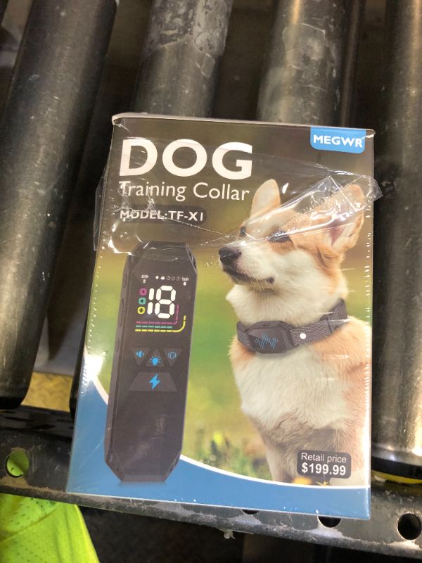 Photo 1 of Dog Training Collar, Dog Shock Collar with Remote Control, 2500FT and 4 Training Modes Beep, Vibration, Electric Shock, Rechargeable IP67 Waterproof E-Collar for All Breed