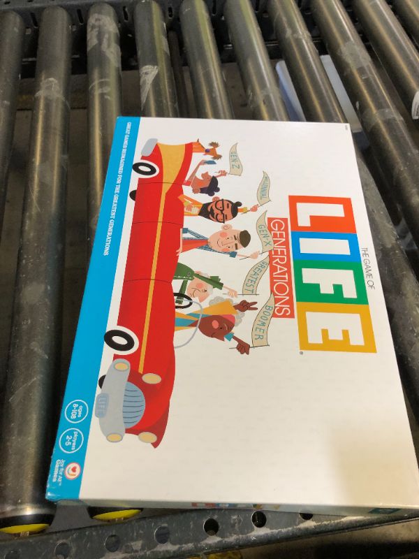Photo 1 of Joy for All The Game of Life Generations - Board Games for Seniors - New Generational Spaces - Big Easy to Read Action Cards for Older Adults with Low Vision - Memory Game Log - Activity for Elderly