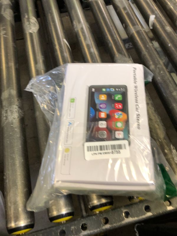 Photo 1 of Portable Wireless with Apple CarPlay and Android Auto Screen for Car, 7" HD Touch Screen Car Stereo with Mirror Link, Bluetooth 5.2, Backup Camera, AUX,FM Transmitter for All Vehicle