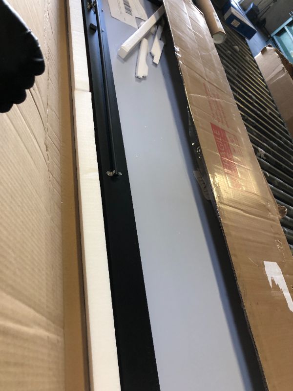 Photo 1 of Snowdool LED Bathroom Mirror, 60"X24" with Front and Backlit, Anti-Fog, Large Bathroom Vanity Mirror for Wall, Memory Function, Stepless Dimmable, Tempered Glass (Horizontal/Vertical)