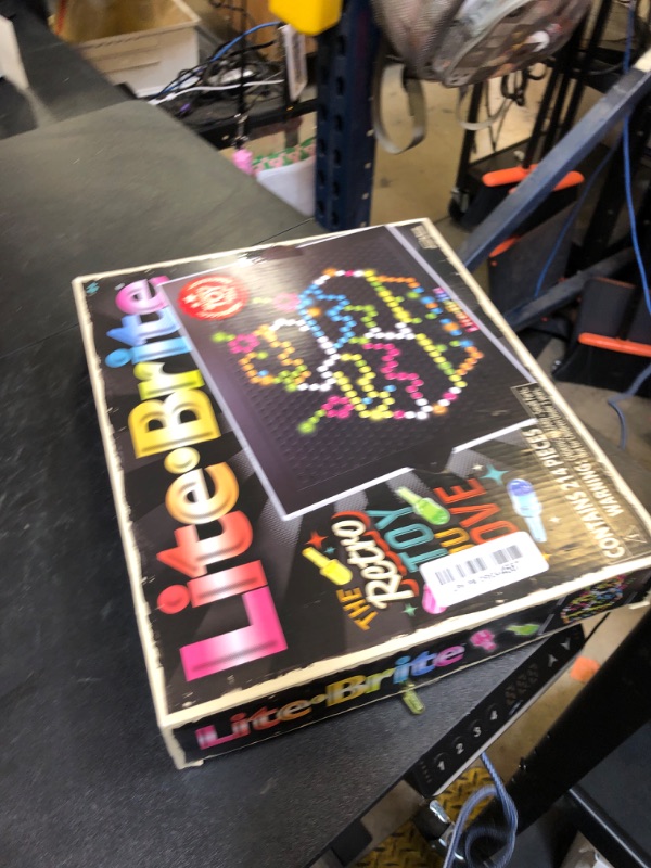 Photo 1 of Lite Brite Classic, Favorite Retro Toy - Create Art with Light, STEM, Educational Learning, Holiday, Birthday, Gift, Boys, Kid, Toddler, Girls Age 4+