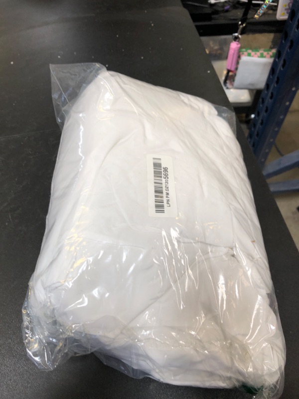 Photo 1 of Sealy Baby Allergy Protection Plus Fitted Waterproof Infant Crib Mattress Protector Pad and Toddler Bed Cover, Durable & Comfortable Topper, Machine Washable and Dryer Friendly, 52” x 28”- White