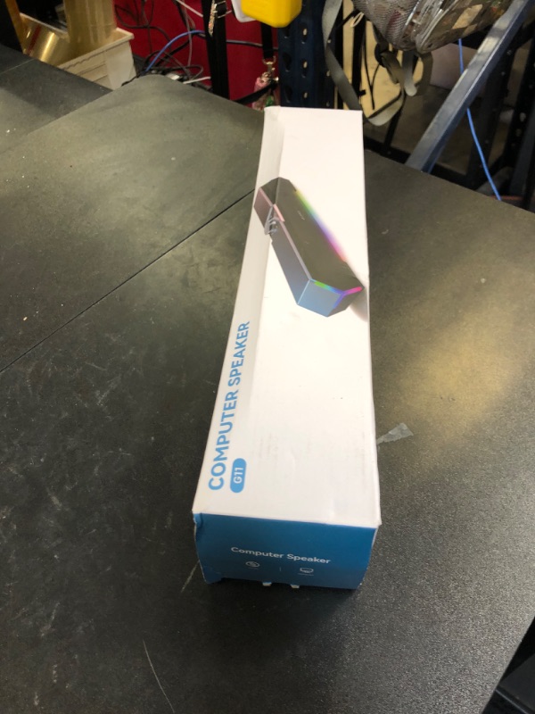 Photo 1 of LENRUE G11 Computer Speakers for Desktop, Touch Lights PC Speakers with Surge Clear Sound, USB C/USB Powered for Computer Desktop PC Laptop Monitor