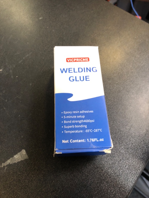 Photo 1 of Metal Glue, 1.76 oz Heavy Duty Weld Waterproof Epoxy Casting Adhesive, The Strongest Welding and Liquid Filler for Metals, Plastics, Stainless Steel,Cement, Ceramics,Wide Range of Materials at Once!