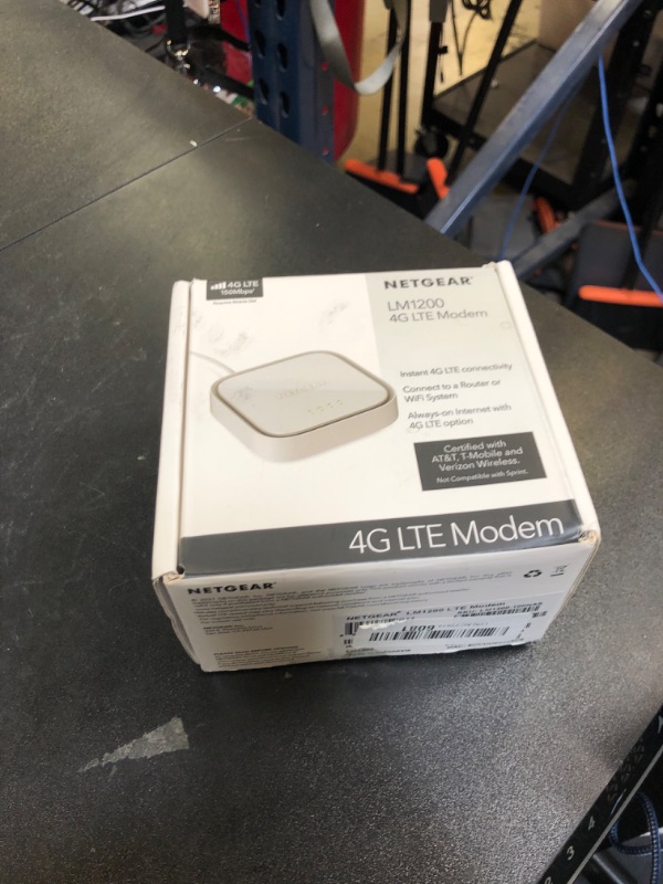 Photo 1 of NETGEAR 4G LTE Broadband Modem (LM1200) – Use LTE as a Primary Internet Connection or Failover Solution for Always-On WiFi Certified with AT&T, T-Mobile and Verizon