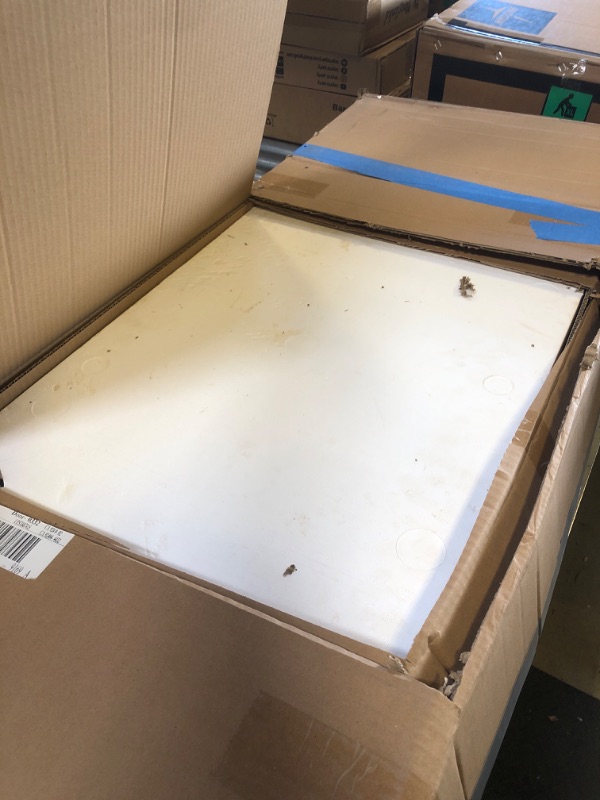 Photo 1 of VEVOR Shower Curb Kit, 38"x60" Watertight Shower Curb Overlay with 4" ABS Offset Bonding Flange, 4" Stainless Steel Grate, 2 Cuttable Shower Curb and Trowel, Shower Pan Slope Sticks Fit for Bathroom