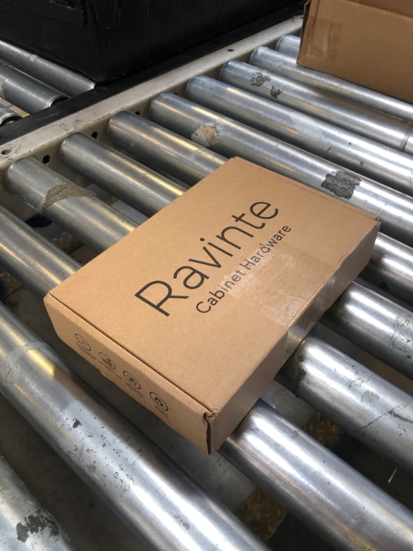 Photo 1 of Ravinte 15 Pack 4 inch Black Cabinet Pulls Kitchen Cabinet Handles 6-3/8" Overall Length Matte Black Hardware for Cabinet
