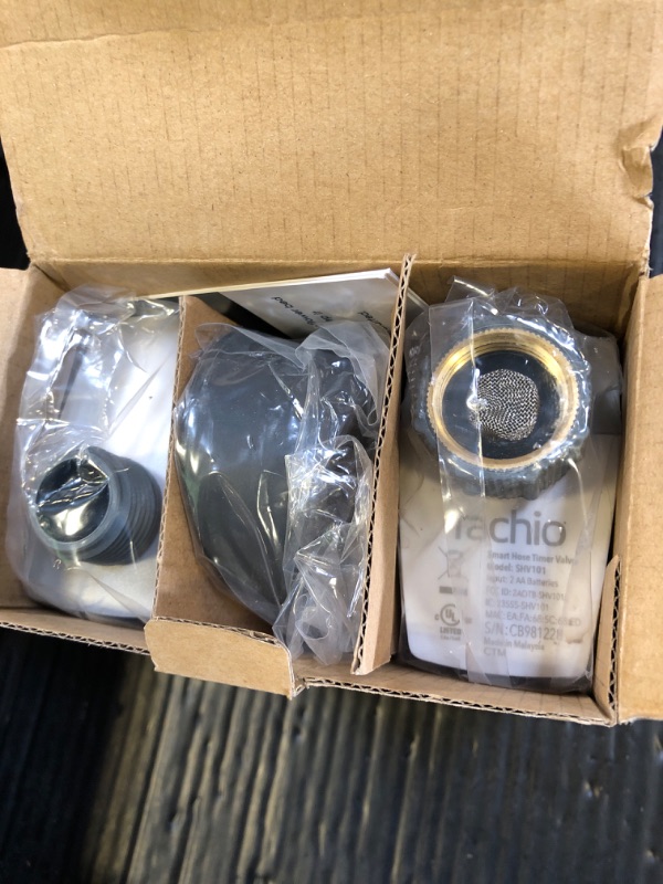 Photo 1 of Rachio Smart Hose Timer Value Pack with 2 Smart Valves & 1 WiFi Hub for Outdoor Watering | Easy Faucet Install, Automate Water & Sprinkler Schedules for Lawn, Garden, & Yard Care.