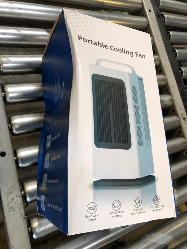 Photo 1 of XAMATTS Portable Air Conditioners, 1700ml Evaporative Air Cooler with Remote, 120° Oscillating Mini Air Conditioner Portable with 3 Speeds & 1-7H Timer, Portable AC Unit for Indoors Bedroom Office