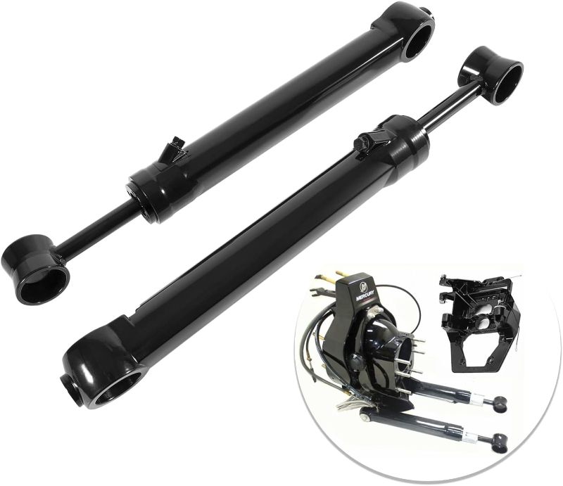 Photo 1 of Power Trim, Tilt Ram Cylinder Port & Starboard for MerCruiser Mercury Bravo 1 2 3 X1 X2 X3 X4S XZ - Replaces 98704A26 & 98703A26-2 Pack