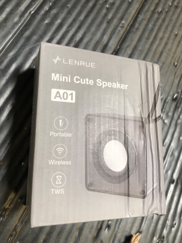 Photo 1 of LENRUE Mini Bluetooth Speaker,Wireless Portable Speakers,5W Small Speaker with Clear Sound,Support TWS/TF Card,Lanyard Design for Hiking, Biking, Trip,Gift for Men/Women/Boys/Girls